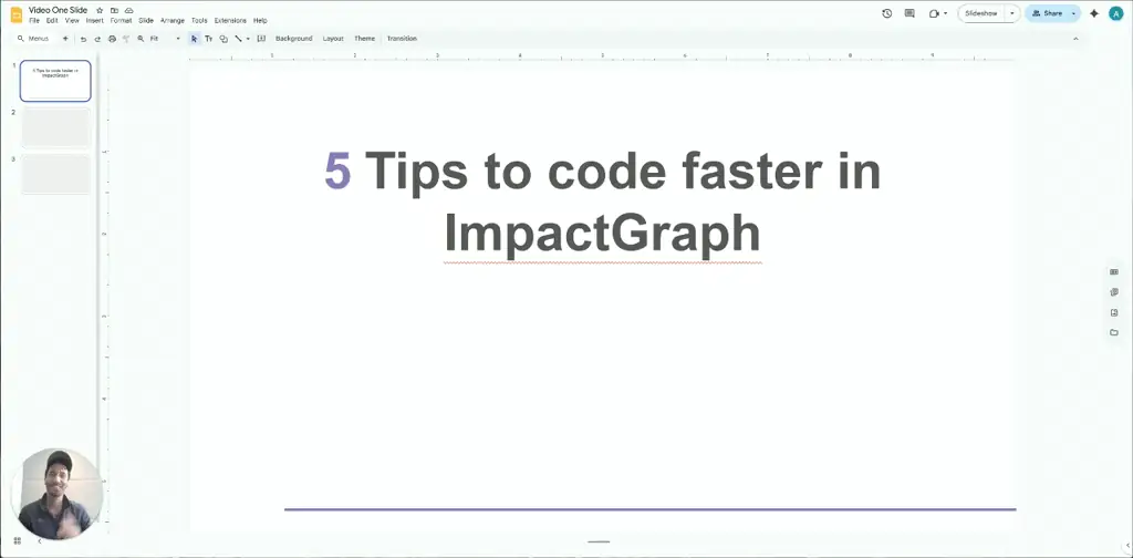 ✨Deep Dive: 5 best practices to code faster in ImpactGraph!